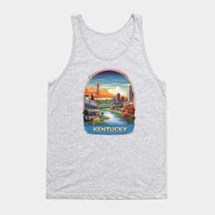 Kentucky Vintage Design Tank Top